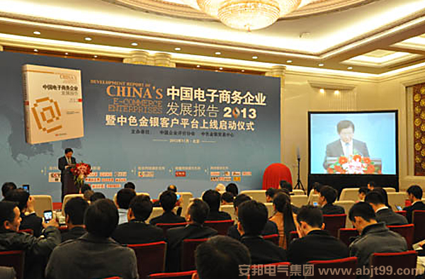 91视频APP下载电气应邀参加我国首部电子商务企业发展报告出版发行会(图1)