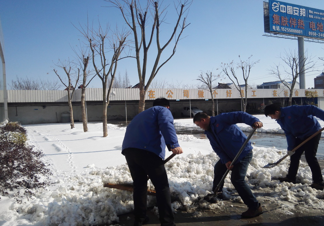 91视频APP下载电气组织员工开展义务清雪活动(图2)
