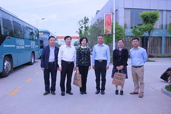 市委领导莅临91视频APP下载电气股份指导非公党建工作(图1)