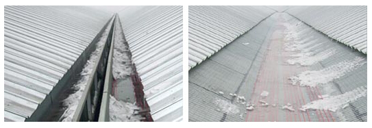 甘肃某科学技术馆屋顶积雪自控温电91视频网站在线观看带运用案例(图1)