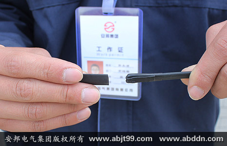将2.5厘米热缩管套入太阳能电91视频网站在线观看带末端