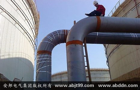 青岛港石油管道电91视频网站在线观看保温工程(图5)