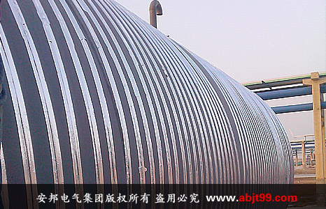 江苏扬州化工工业园区液碱储罐电91视频网站在线观看保温(图3)